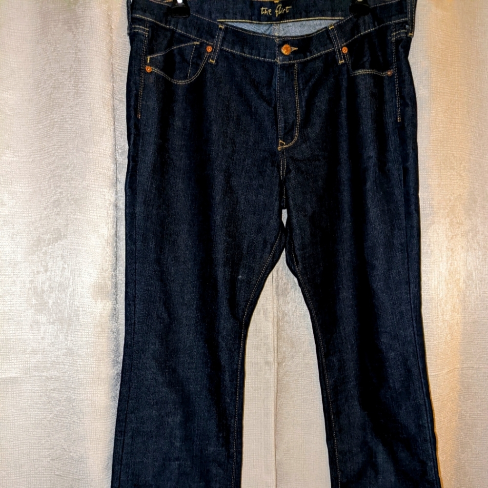 Mid-Rise Boot Cut Jeans 18 Long